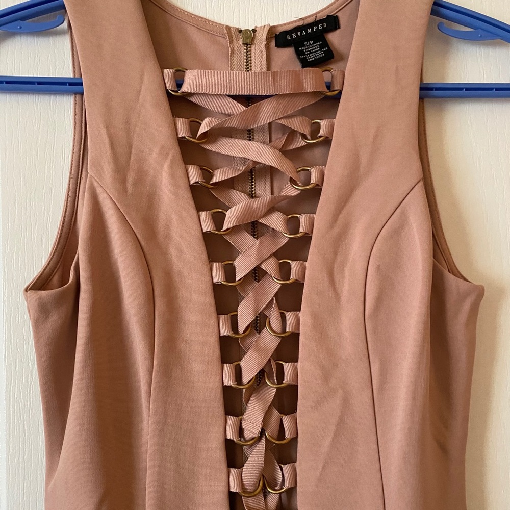 Blush pink dress